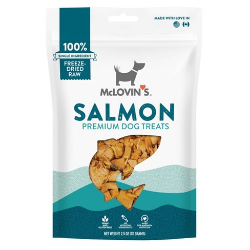 Freeze dried salmon outlet dog food