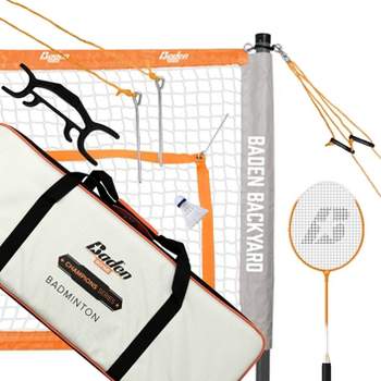 Zume Games Patriotic Portable Badminton Lawn Sports Set