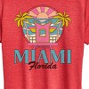 Women's - Instant Message - Miami Florida -Women's Short Sleeve Graphic T-Shirt Short Sleeve Graphic T-Shirt - 2 of 4