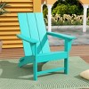 WestinTrends Ashore Modern Outdoor Patio Folding Adirondack Chair - 2 of 4