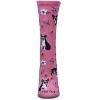 Memoi French Bulldog and Roses Bamboo Blend Crew Novelty Socks - 2 of 4