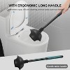 SetSail Toilet Brush and Plunger Set, Toilet Plungers - 2 of 3