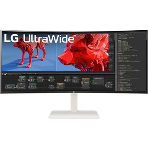 LG 38" UltraWide (38WR85QC-W) Curved Monitor with WQHD Nano IPS Display - 1 of 4