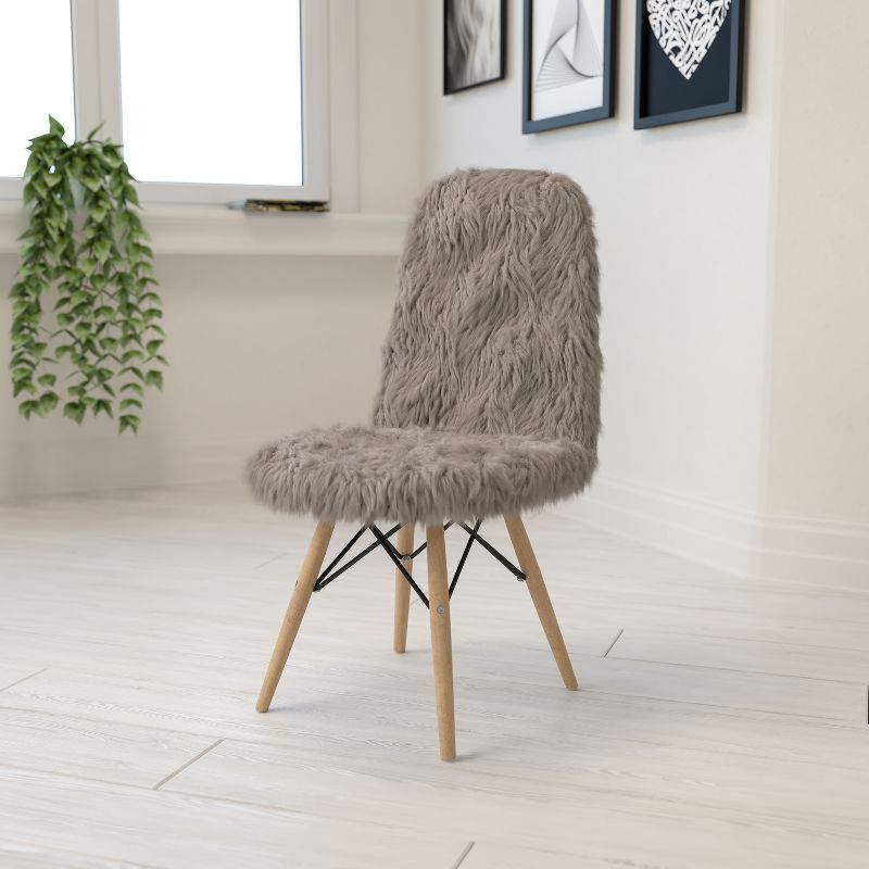 Flash Furniture Shaggy Dog Accent Chair, 3 of 12