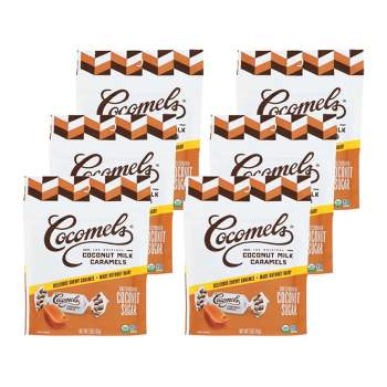 Cocomels The Original Coconut Milk Caramels Sweetened With Coconut Sugar - Case of 6/3 oz