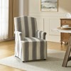 Arnold dining chair with roll arms|ARTFUL LIVING DESIGN - 3 of 4