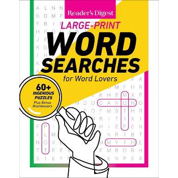 Reader's Digest Large Print Word Searches - (Spiral Bound)