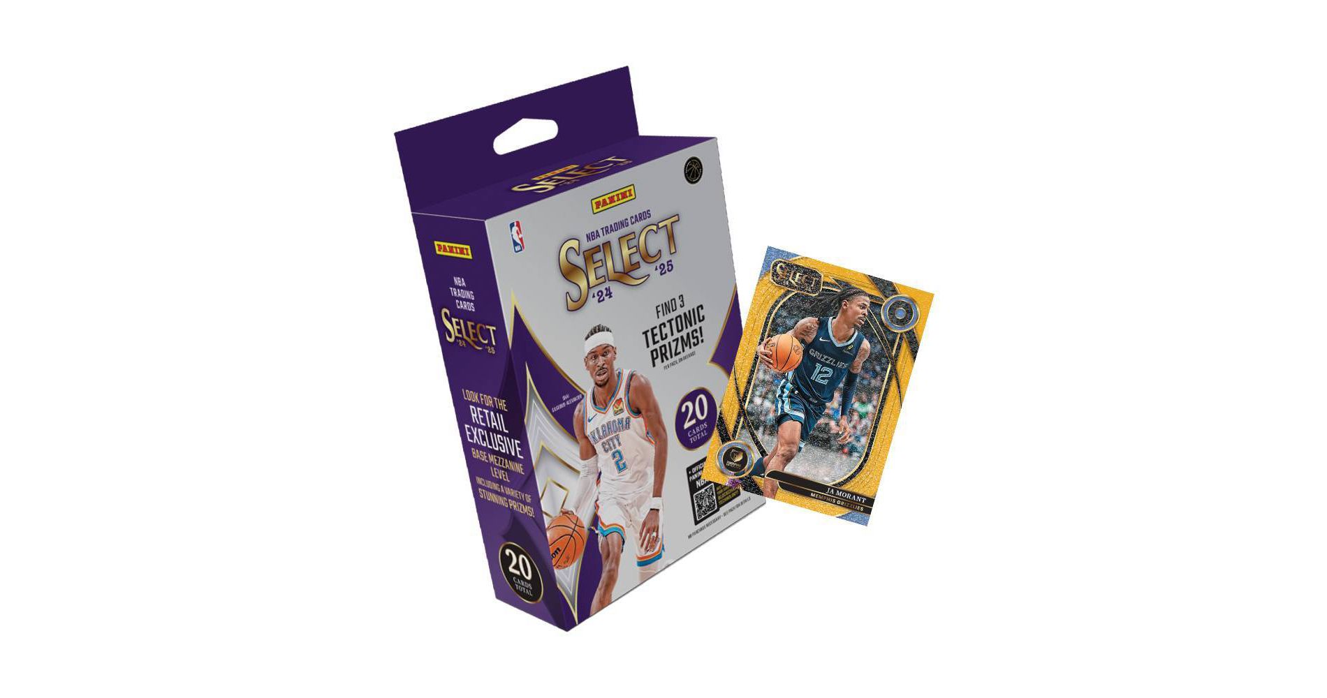 2024-25 Panini NBA Select Basketball Trading Card Hanger Box