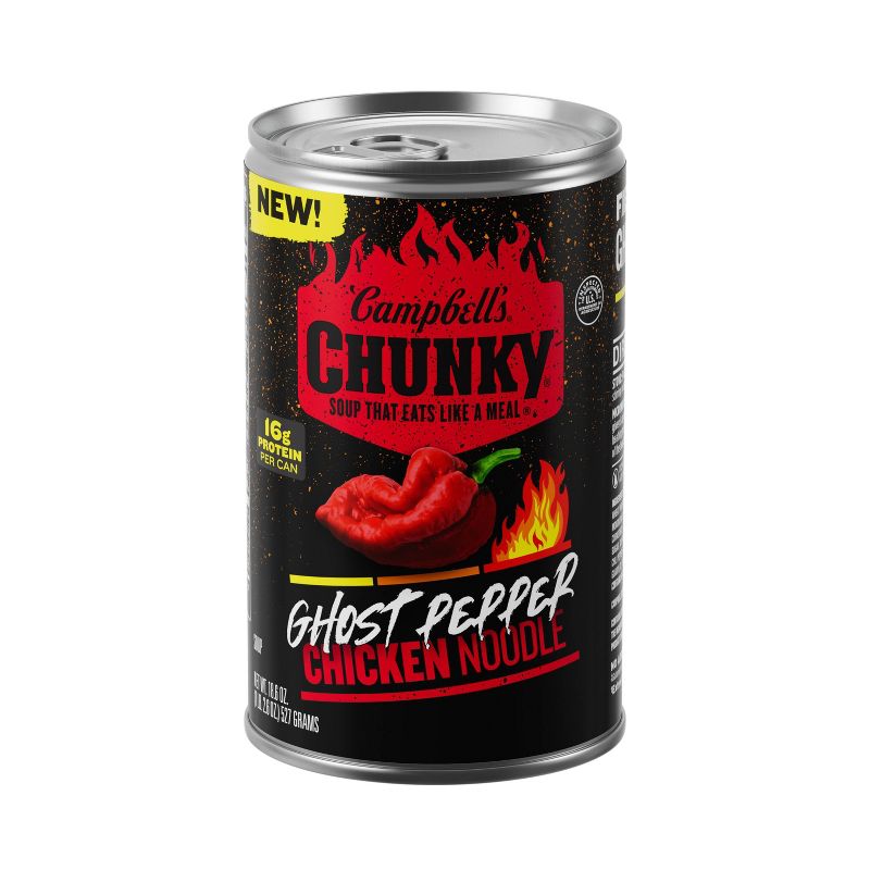 Campbell&#39;s Chunky Soup Xtra Spicy Ghost Pepper - 18.6oz, 1 of 16