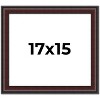 PosterPalooza | Linear Brown Picture Frame - UV Acrylic, Backing Board, Hanging Hardware Included - 2 of 4