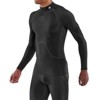 SKINS SERIES-3 MEN'S THERMAL LONG SLEEVE TOP BLACK - 3 of 4