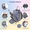 RUVALINO Large Diaper Bag Backpack, Waterproof Baby Travel Pack with Changing Pad & Stroller Straps - 3 of 4
