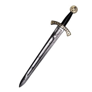 Underwraps Stamped Sword 24 Inch Foam Adult Costume Accessory - 1 of 4