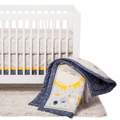 Trend Lab Crib Bedding Set Galaxy Navy Target