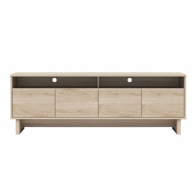 RealRooms Nivelle 4-Door TV Stand Console for TVs up to 75"