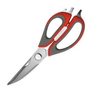 CAPPSLEE Multifunctional Stainless Steel Kitchen Scissors, Detachable Magnetic Shears for Home, Chicken Bone Cutting, Food Prep & Outdoor BBQ Use - 1 of 3