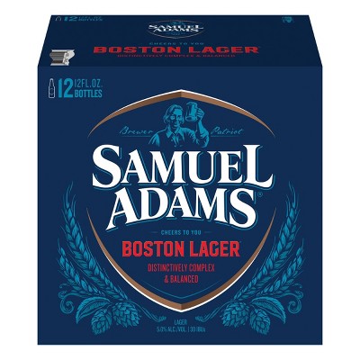Samuel Adams Boston Lager Beer - 12pk/12 fl oz Bottles