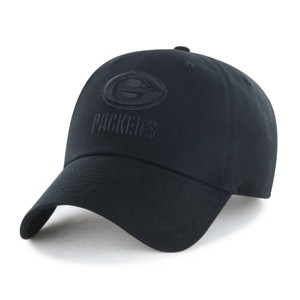 NFL Green Bay Packers Black Tonal Clean Up Hat - 1 of 2