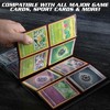 Monster Binder - 4 Pocket Trading Card Album - Matte White (Anti-theft Pockets Hold 160+ Yugioh, Pokemon, Magic the Gathering Cards) - 4 of 4