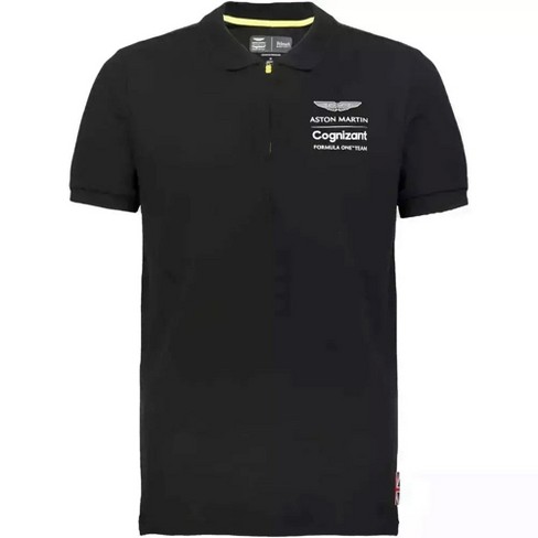 Aston Martin Cognizant F1 Lifestyle Polo Shirt black Xs Target