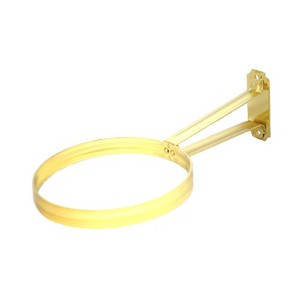 Aladdin Classic Wall Bracket for Most Aladdin Metal Lamps Without Pedestals and Genie III Glass Oil Lamps, Brass-Plated - 1 of 3