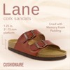CUSHIONAIRE Lane Cork Footbed Sandals for Women –Comfortable Double Buckle Slip-On with Genuine Suede Footbed & Arch Support Slides for Women Footwear - 2 of 4