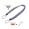 Unique Bargains Braided Drapery Holdback Holder Decorative Rope Tie Back with Metal Hooks - 3 of 4