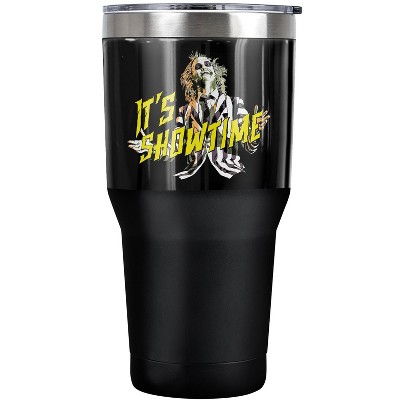 Beetlejuice Showtime Steel Tumbler 30oz Coffee Travel Mug