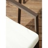20.8"2 Piece PE Rattan Outdoor Dining Chairs with Cushion - 4 of 4