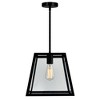 CWI Lighting Alyson 1 Light Down Mini Pendant With Black Finish - 4 of 4
