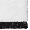 Avanti White/Black Monogram 2-Pack Hand Towel Set "F" - 2 of 3