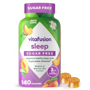Vitafusion Melatonin Dietary Supplement Adult Gummies - Fruit - 140ct - 1 of 4