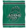 Adams State University Primary Logo Stripes Silky 50x60 Blanket, 1 Sided - 2 of 4