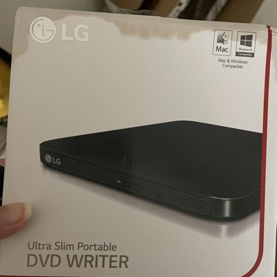 LG 8x External USB Double-Layer DVD±RW/CD-RW Drive Black SP80NB80