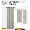 NICETOWN Grommet Top Blackout Curtains, Thermal Insulated Noise Reducing Window Drapes (Set of 2) - 4 of 4