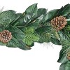Puleo 6' Pre-lit Magnolia Christmas Artificial Garland - 3 of 3