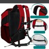 PetAmi Small Dogs Cats Backpack Carrier, Airline Approved Pet Ventilated Safety Strap Buckle for Hiking Travel Camping Outdoor - 4 of 4