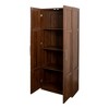 Maliang Storage Cabinets with 2 Door and 3 Shelves, for Kitchen, Dining Room - 2 of 4