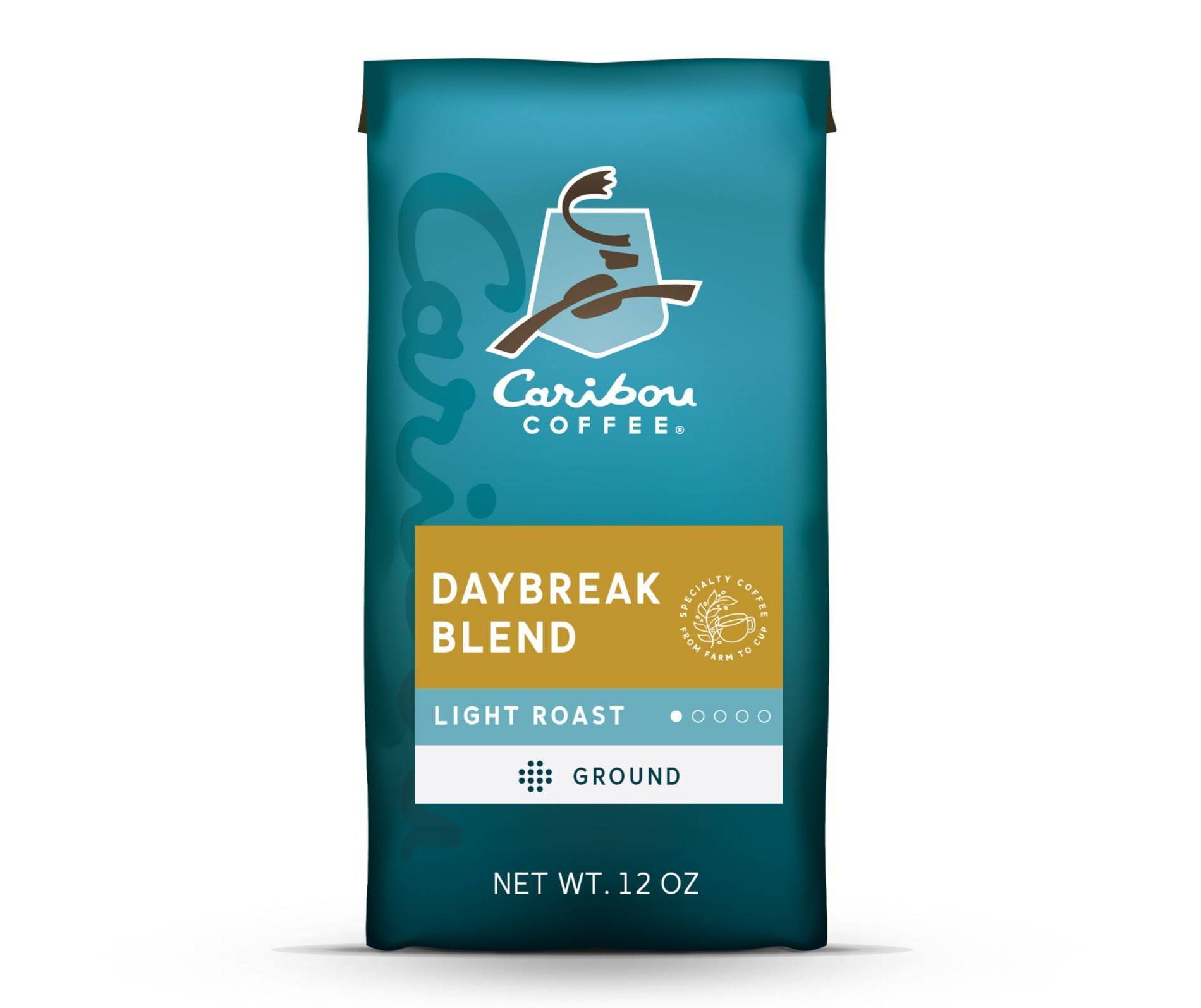 Caribou Coffee Daybreak Morning Blend Light Roast Ground Coffee - 12oz