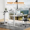 Height Adjustable Standing Desk, 55x24 Inch Sit And Stand Ergonomic Table Table, Stand Up Computer Desk 176lbs Weight Capacity - 3 of 4