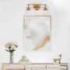 LNC Dendrophyllia 21.2-in 3-Lights Polished Gold and Clear Glass   Modern/Contemporary Vanity Lights - 4 of 4