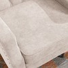 PAGED Button Tufted Upholstered Armchair Comfy Reading Chair with Vintage Brass Studs for Living Room, Reading Room - 3 of 4