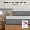 Novilla 10-in Medium Twin Memory Foam Mattress in a Box - 4 of 4