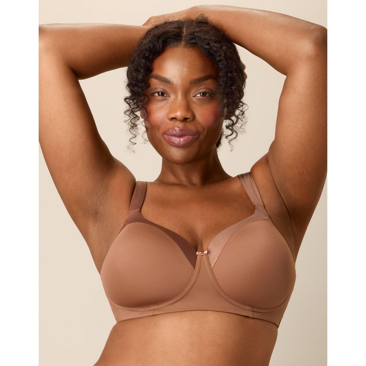 Playtex Full-Coverage Balconette Bra, Moisture-Wicking - thumbnail 4