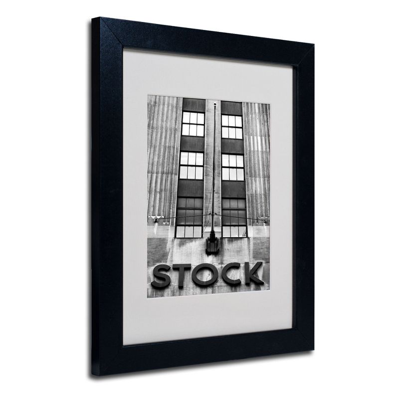 Trademark Fine Art -Yale Gurney 'Wall Street STOCK' Matted Framed Art, 2 of 5