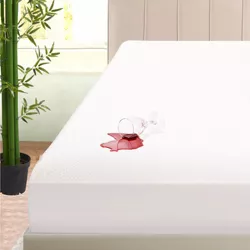 Mattress Protector | Waterproof & Machine Washable | Easy-On Fitted Style by California Design Den