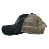 Grandpa Is My Name Fishing Is My Game Funny Fathers Day Cap - Crazy Dog - 3 of 4