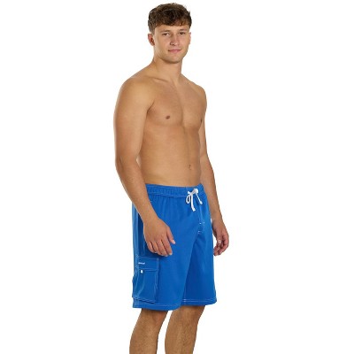 Мужские брюки Sporti Sporti Men's Hybrid Cargo Swim Trunk Black Large — фото 3