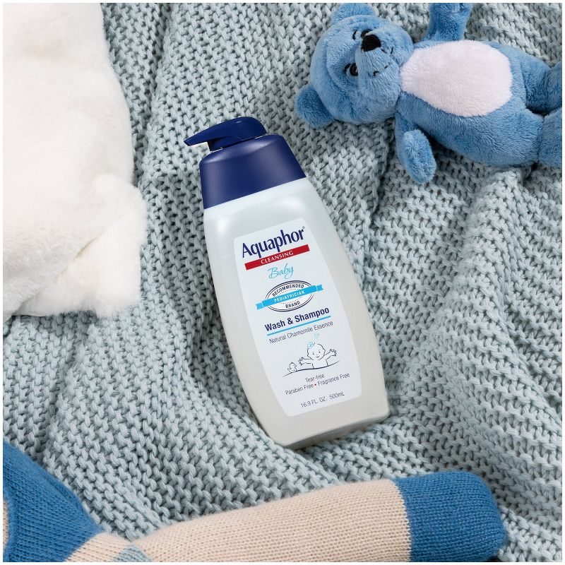 Aquaphor Baby Wash and Shampoo Tear-free &#38; Mild for Sensitive Skin - 16.9 fl oz, 4 of 10