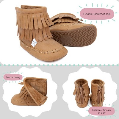 Little Love Bug Company Cozy Fringe Boot
